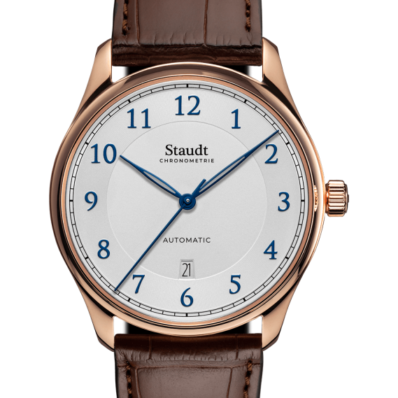 Staudt Prelude Automatic roségoud P22.222-A01/18krt.