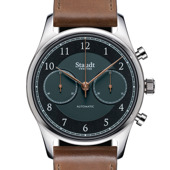 Staudt Prelude Chronograaf Automatic British Racing Green P41.093-S14