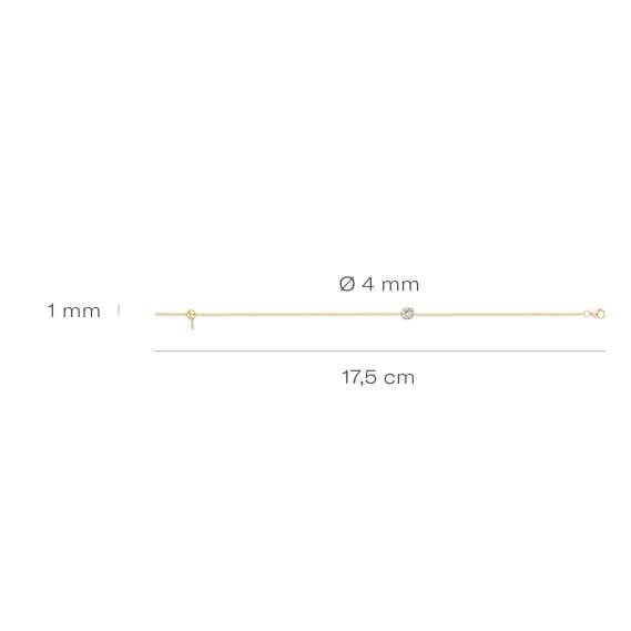 Blush armband 2166YZI - Afbeelding 3