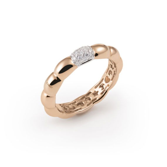 Al Coro La Piazza ring roségoud NR294RB
