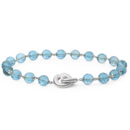 Magic Color Xpression armband Swiss Blue Topaz witgoud