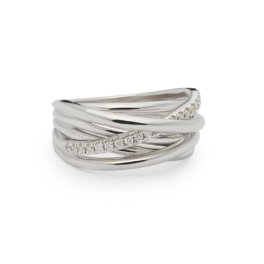 Elegant Xpression Diamond ring witgoud