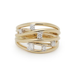 Star ring geelgoud
