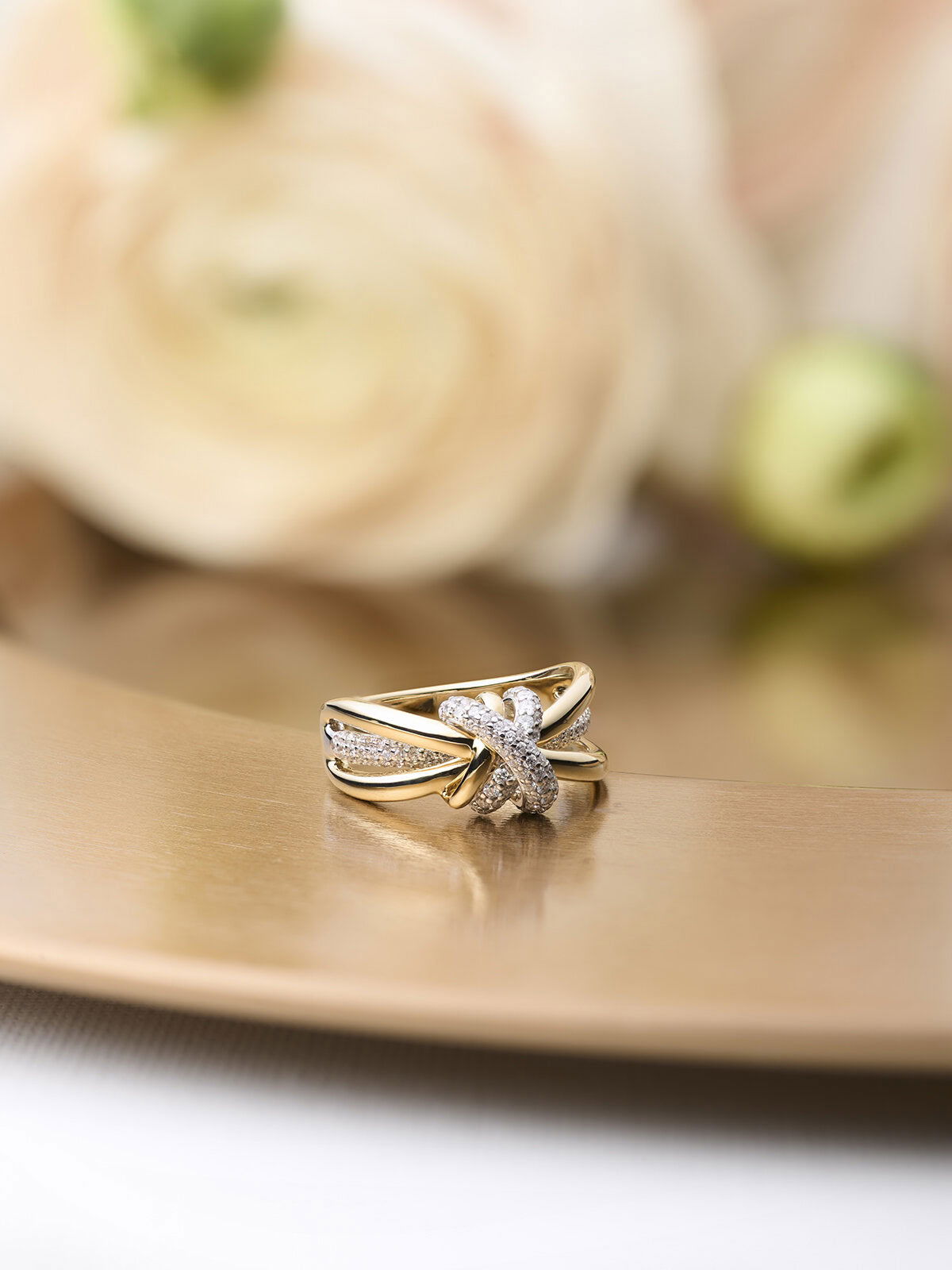 Happy Candy Diamond Xpression ring witgoud - Afbeelding 2