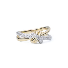 Sweet Candy Diamond Xpression ring geelgoud
