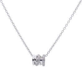Diamond Xpression collier medium witgoud