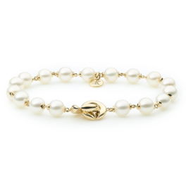 Magic Pearl Xpression armband geelgoud