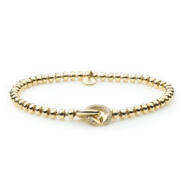 Magic Diamond Xpression armband geelgoud
