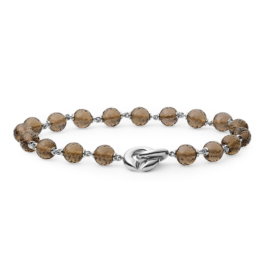 Magic Color Xpression armband smokeyquartz witgoud