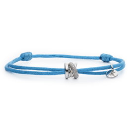 Joy Xpression armband witgoud satijn
