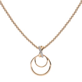 Hoops Xpression, roségouden hanger