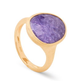 Marco Bicego Lunaria ring met Charoiet AB_CIA01