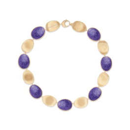Marco Bicego Lunaria collier met Charoite