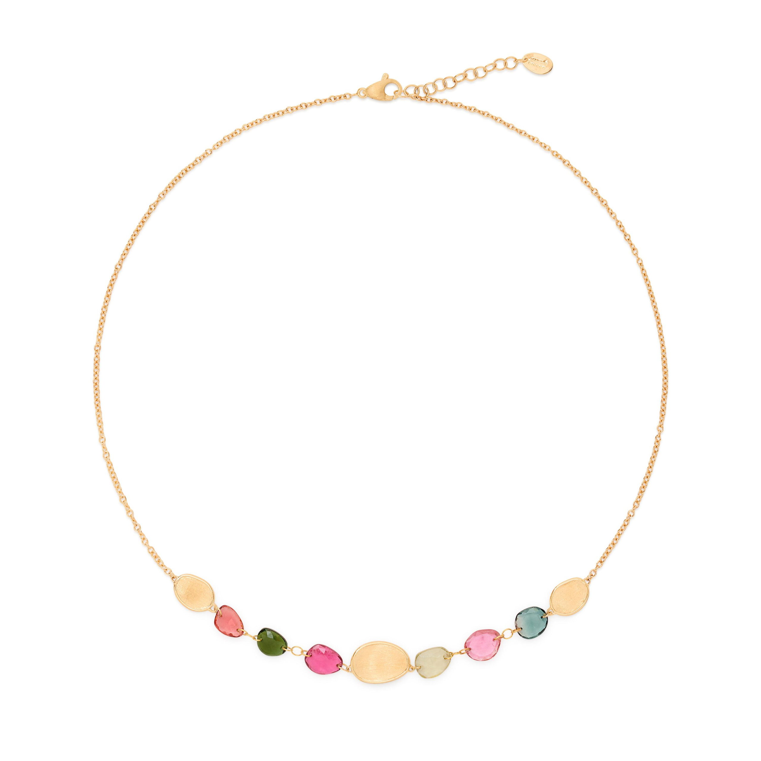 Marco Bicego Lunaria collier, Mix Toermalijn CB2874_TM01