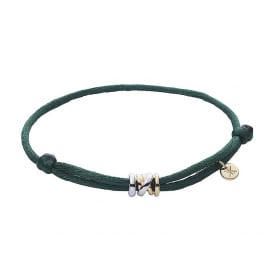 Katinka Berretty - 34237 - Just Xpression armband zijden geelgoud