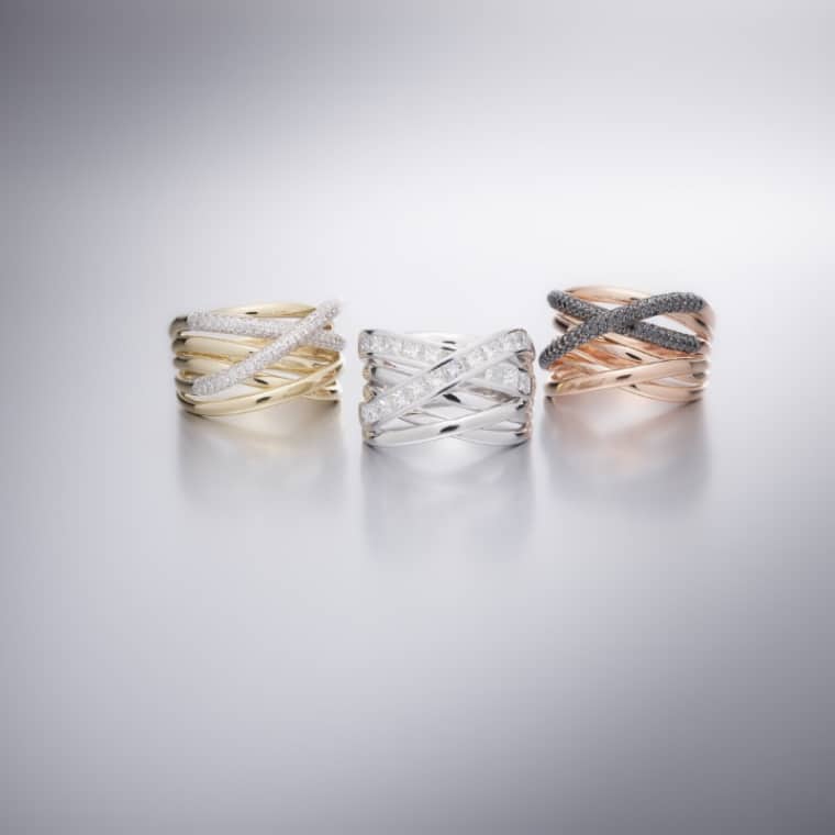 Diamond Xpression ring black roségoud - Afbeelding 3