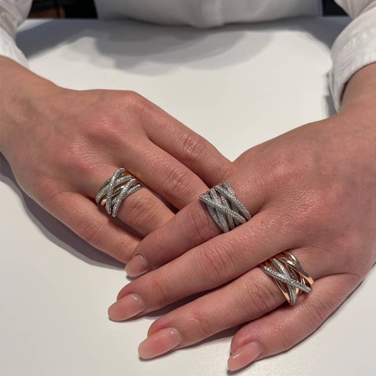 Diamond Xpression ring roségoud - Afbeelding 4