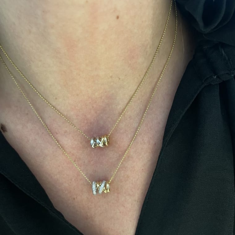 Just Xpression collier small geelgoud - Afbeelding 3
