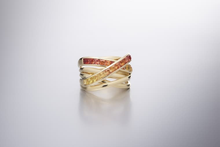 Sunshine Xpression ring geelgoud - Afbeelding 3