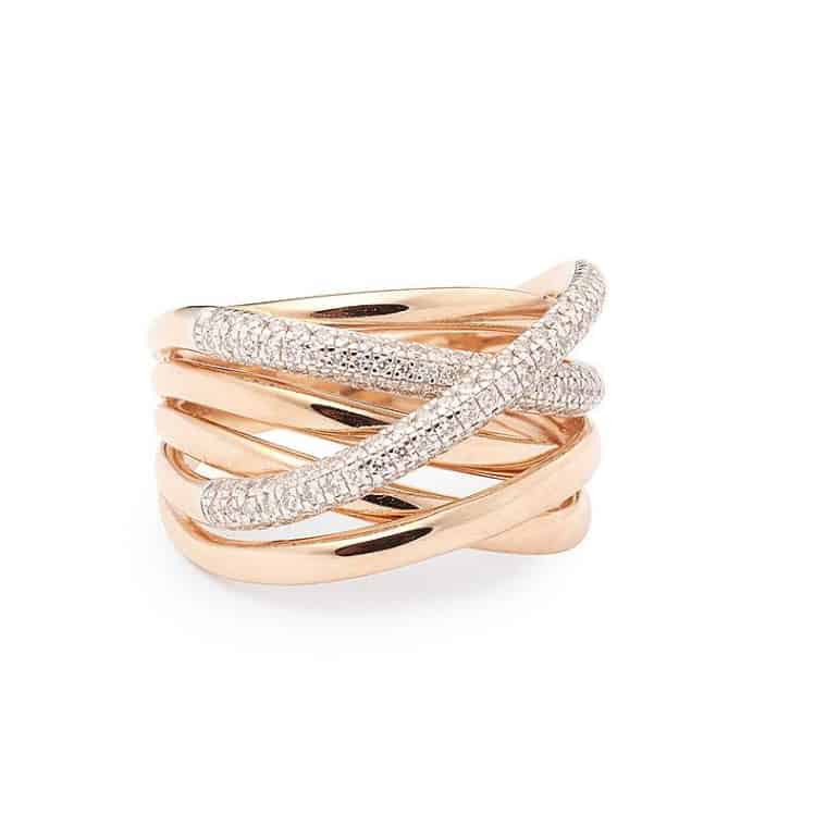 Diamond Xpression ring roségoud
