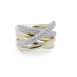 Katinka Berretty - Bold Xpression ring geelgoud