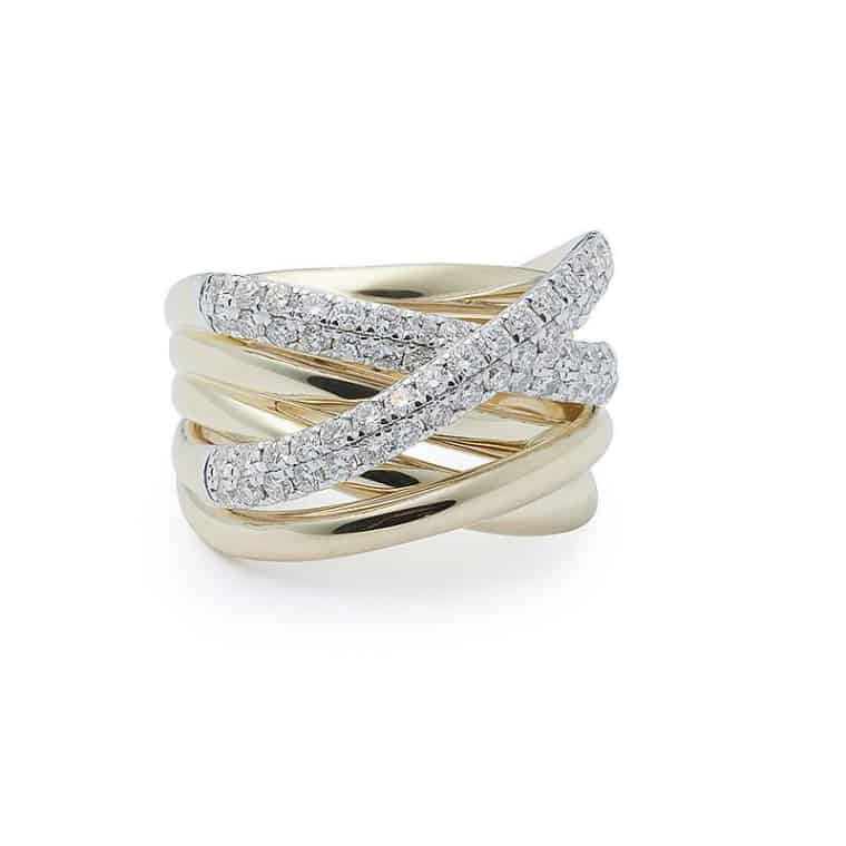 Katinka Berretty - Bold Xpression ring geelgoud