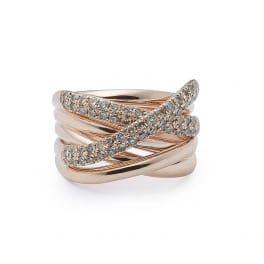 Katinka Berretty - Bold Xpression ring champagne