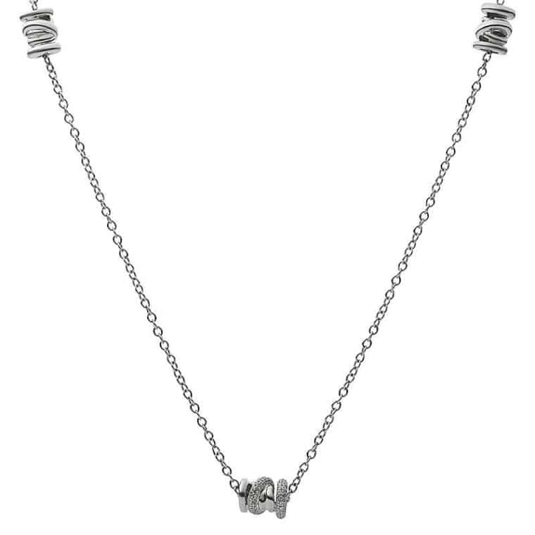 Katinka Berretty - 36051 1 - Diamond Xpression Chanel collier witgoud
