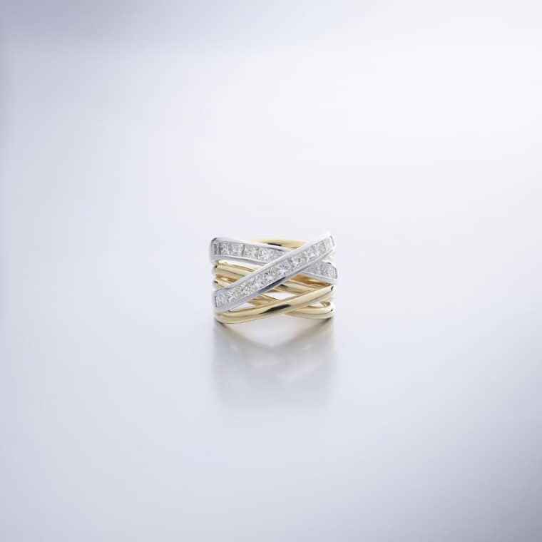 Princess Xpression ring geelgoud - Afbeelding 2
