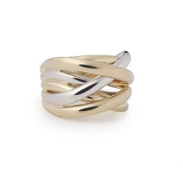 Katinka Berretty - Just Xpression Bold ring geelgoud