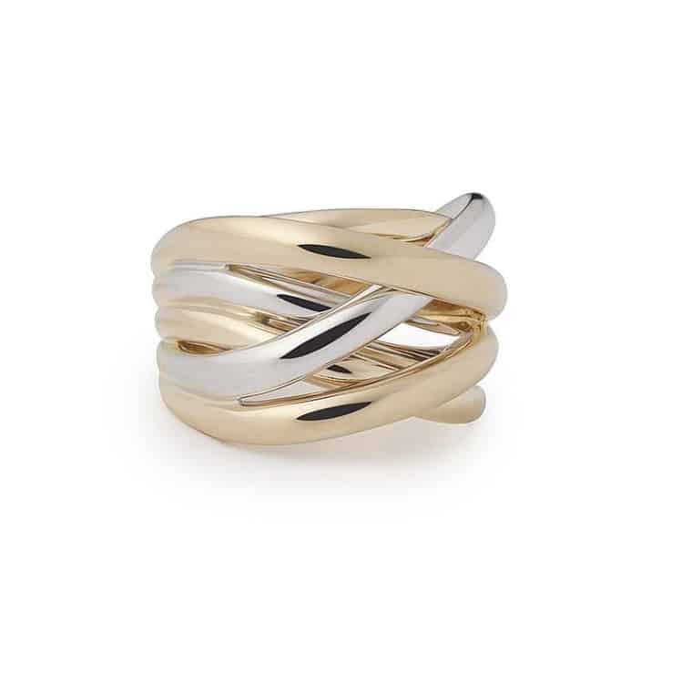 Katinka Berretty - Just Xpression Bold ring geelgoud