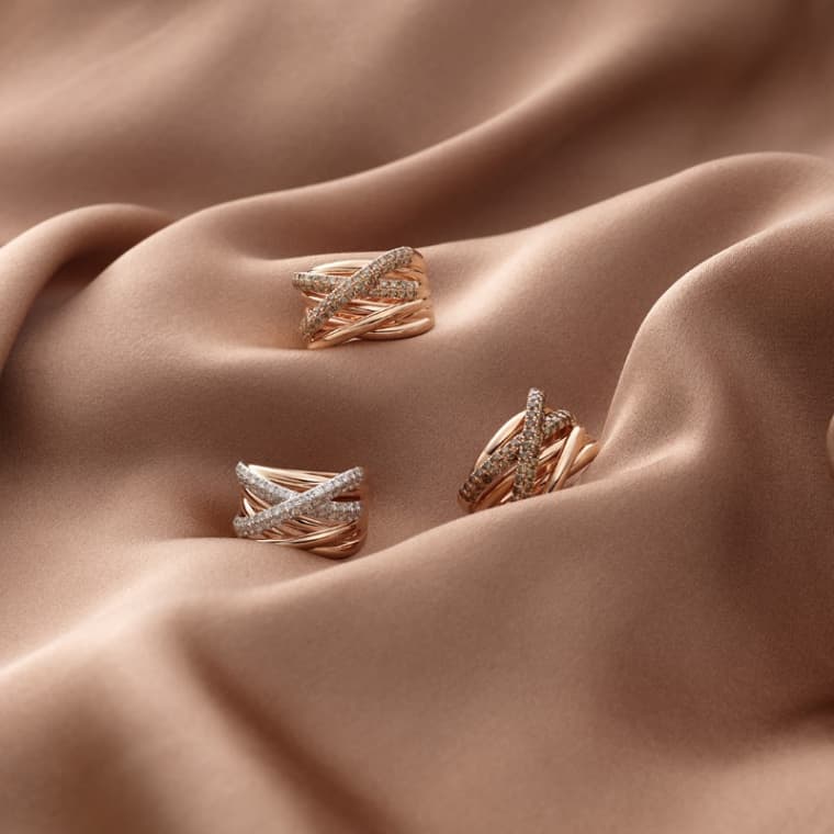 Bold Diamond Xpression ring roségoud - Afbeelding 2