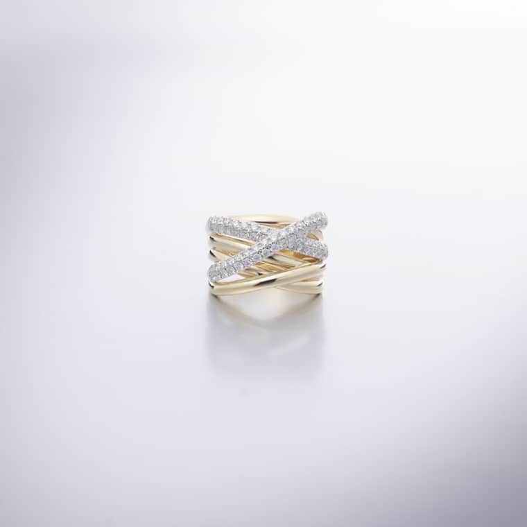 Bold Diamond Xpression ring geelgoud - Afbeelding 2