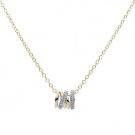Katinka Berrety - Diamond Xpression collier medium geelgoud