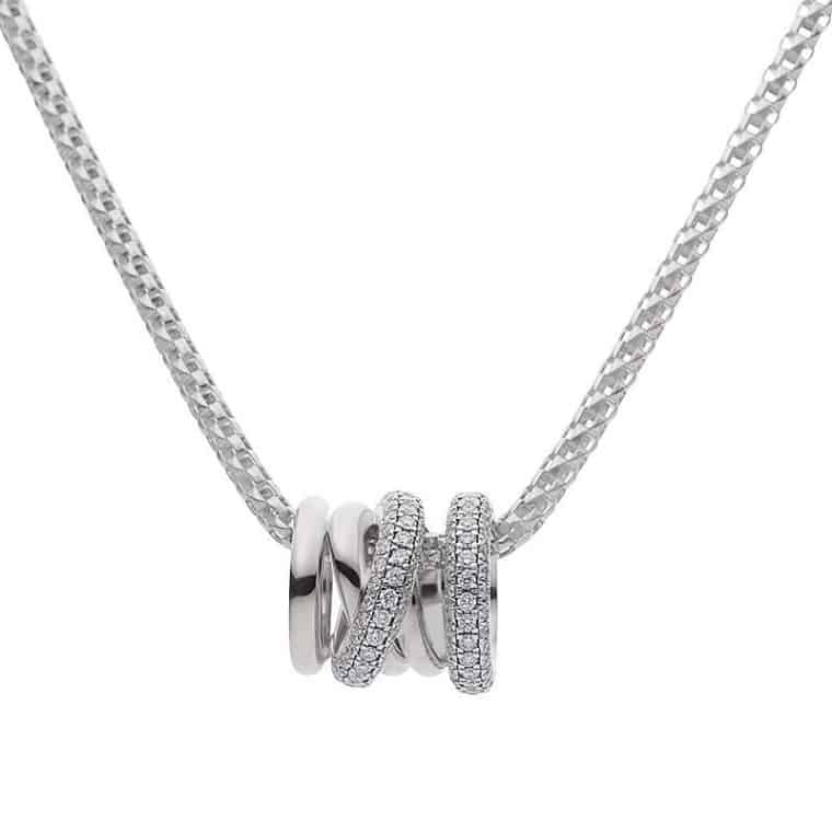 Katinka Berretty - Diamond Xpression hanger XL witgoud