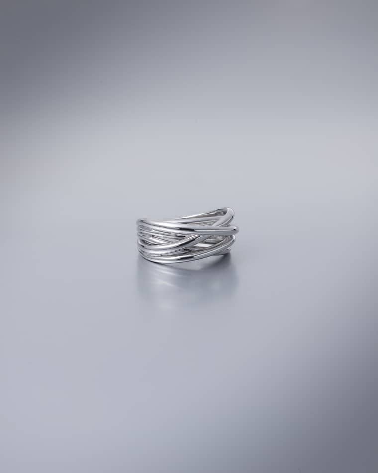 Just Elegant Xpression ring witgoud - Afbeelding 2