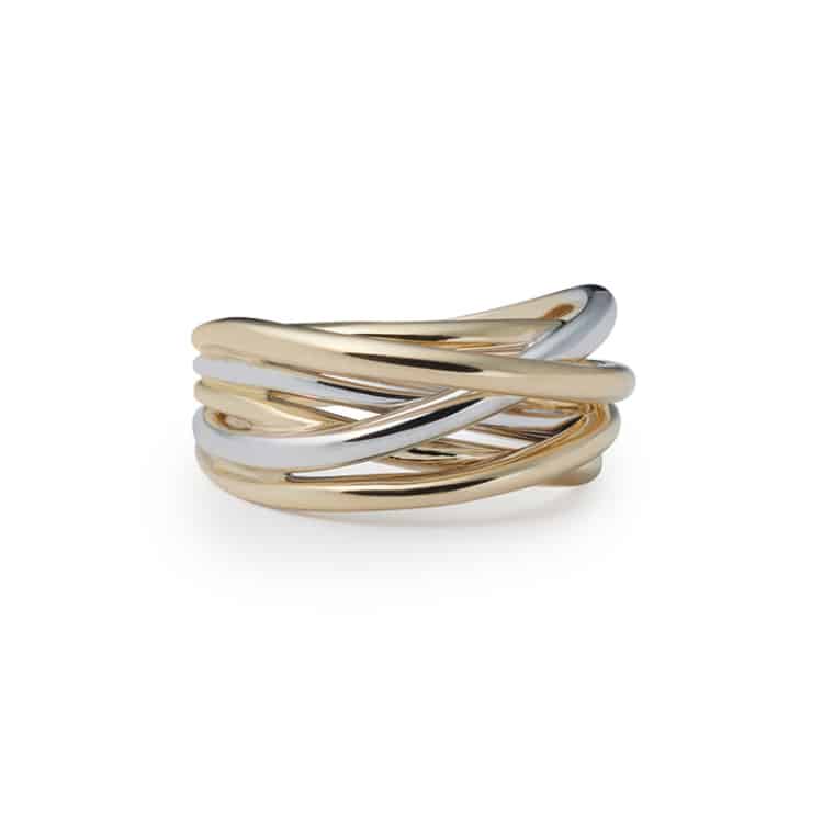 Just Elegant Xpression ring geelgoud