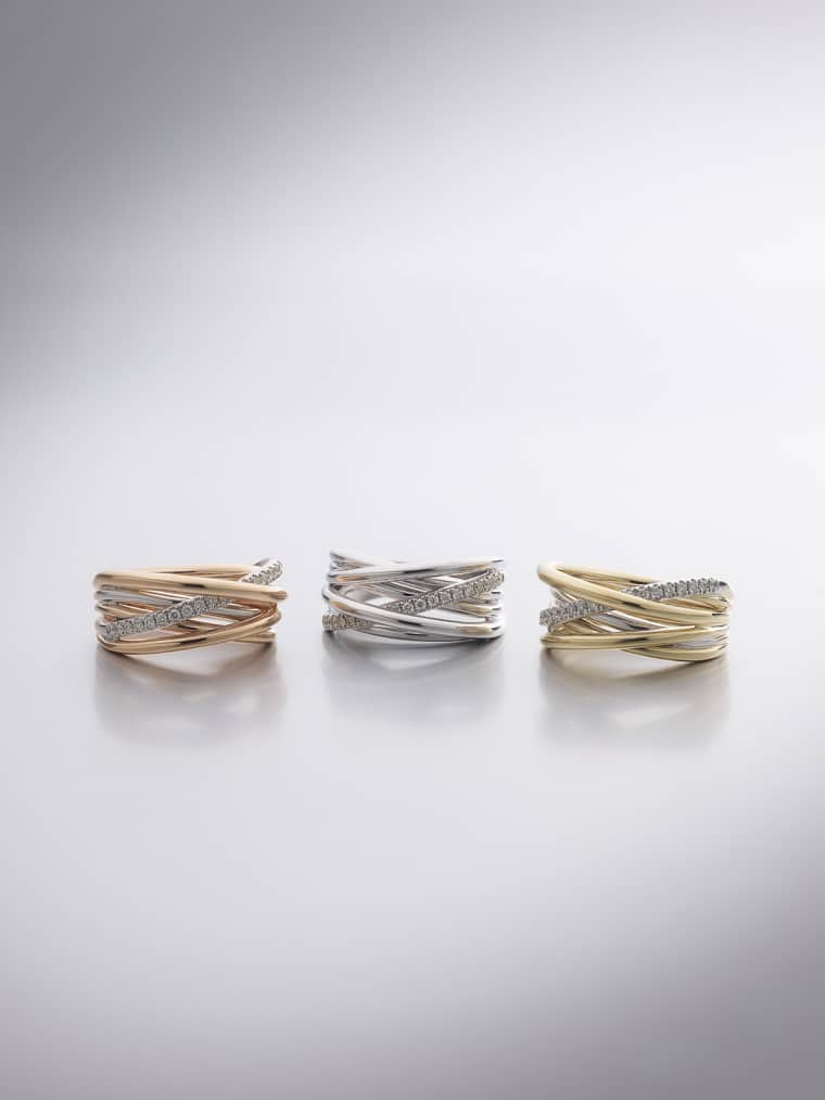 Elegant Xpression Diamond ring roségoud - Afbeelding 2