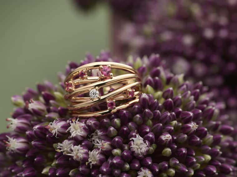 Star roségoud roze tourmaline - Afbeelding 2