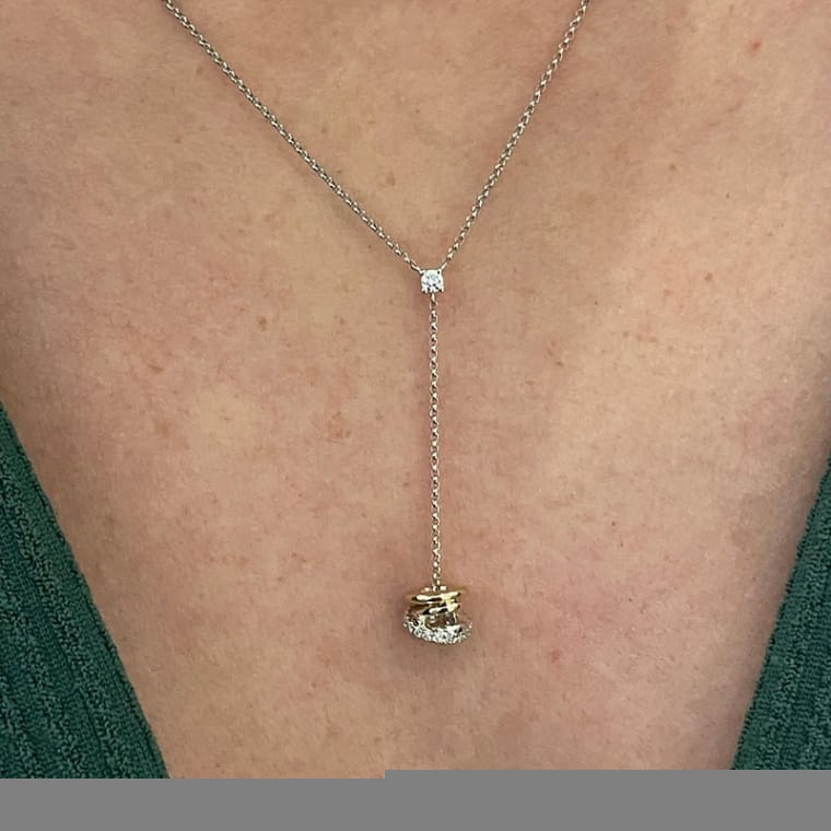 Joy Xpression Y-collier roségoud - Afbeelding 4