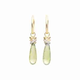 Aanhangers Joy Xpression Lemon Quartz geelgoud (excl. oorringen)