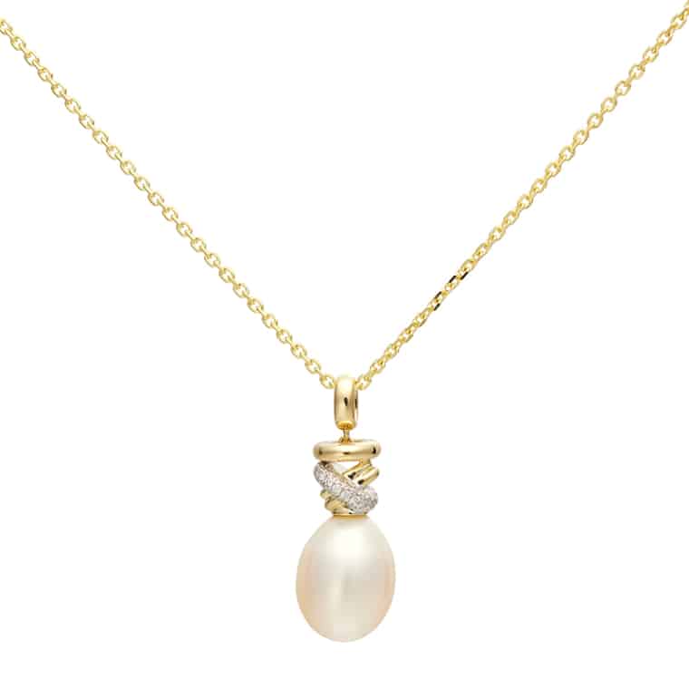 Joy Xpression parelcollier geelgoud