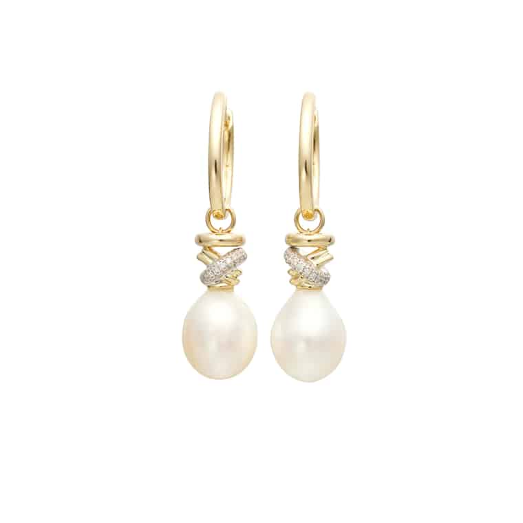 Aanhangers Joy Xpression Barok parels geelgoud (excl. oorringen)