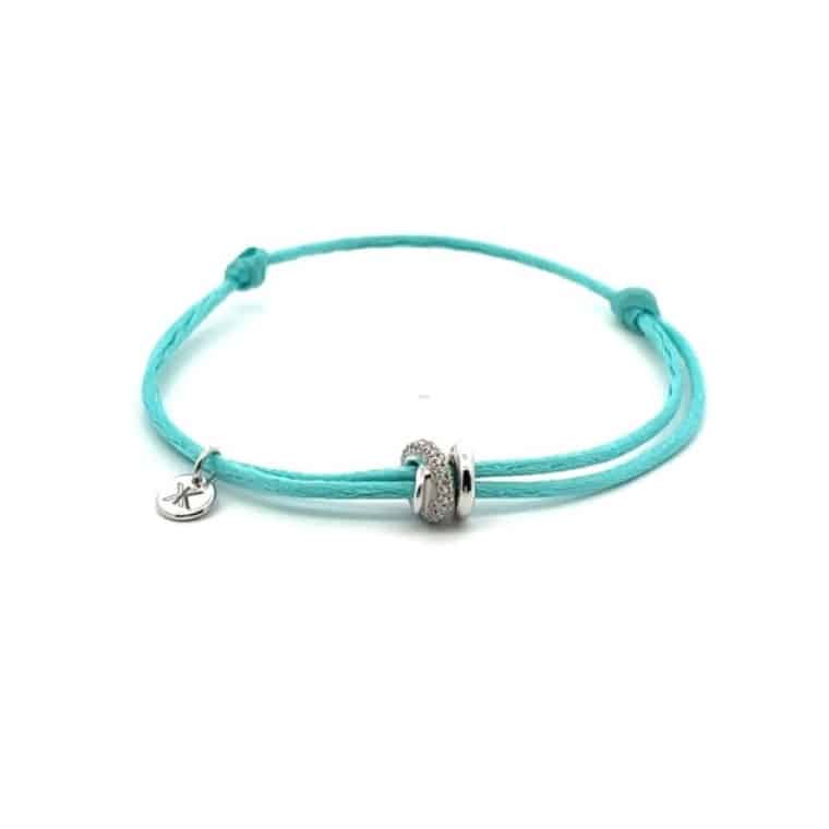 Joy Xpression armband witgoud satijn - Afbeelding 5
