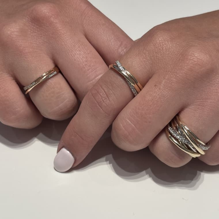 Miss Elegant Xpression medium ring geelgoud - Afbeelding 5