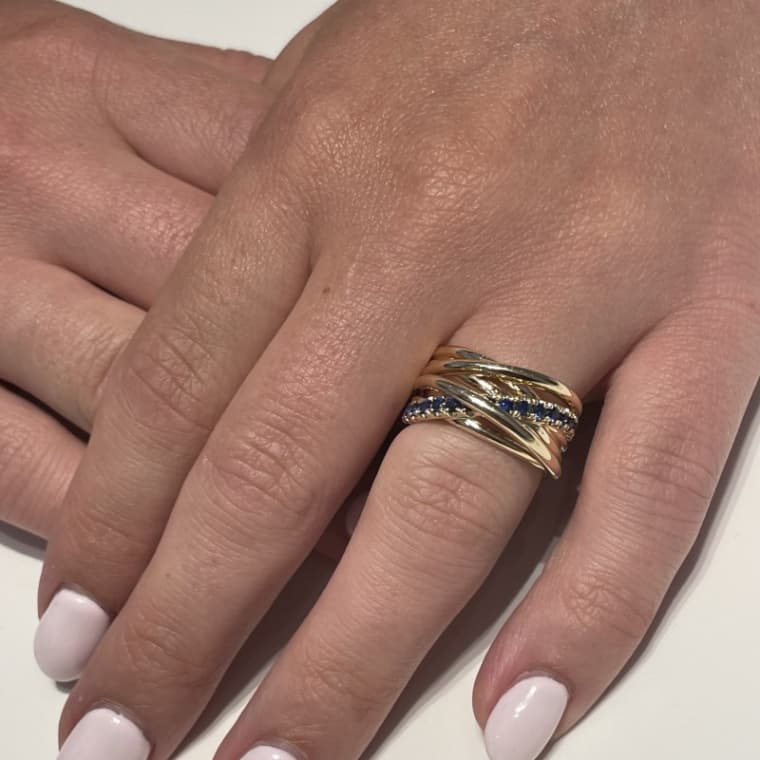 Elegant Xpression Royal ring geelgoud - Afbeelding 3