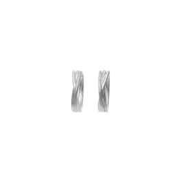 Just Elegant Xpression creolen medium witgoud