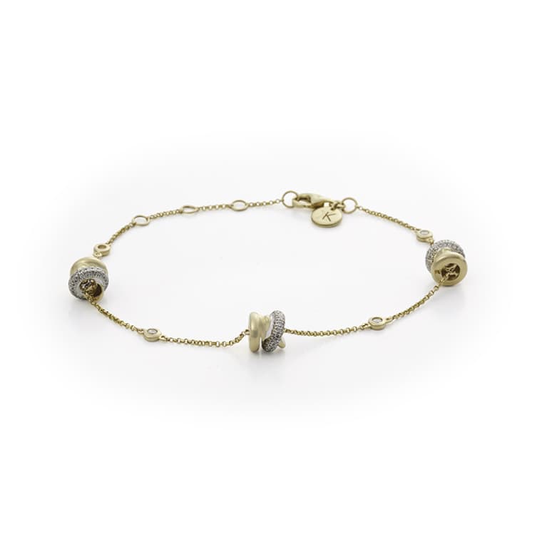 Joy Xpression armband geelgoud