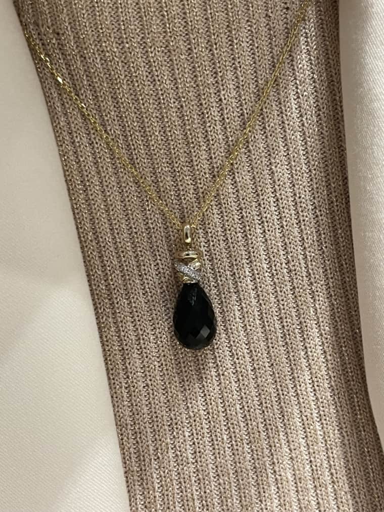Joy Xpression bol Agaat collier geelgoud - Afbeelding 4