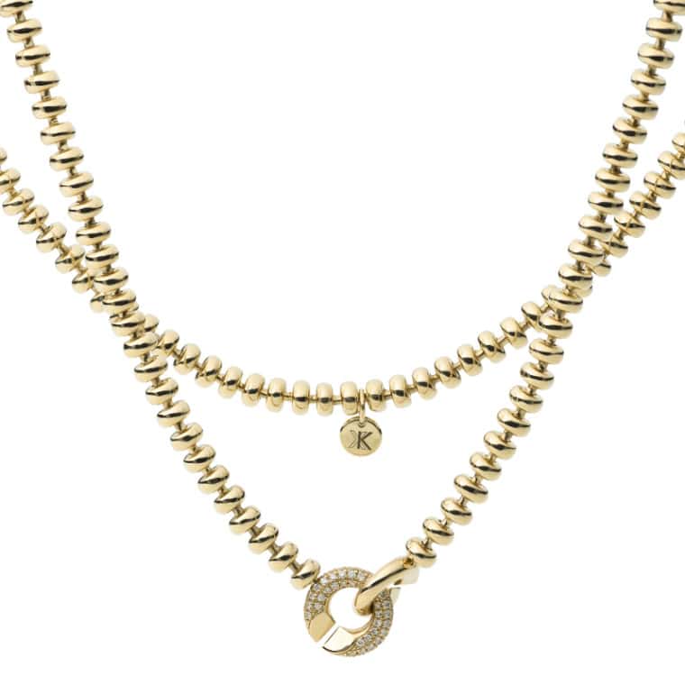 Magic Diamond Xpression collier geelgoud